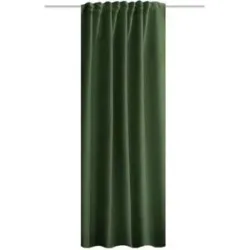 HOMEbasics Fertigschal   ¦ grün ¦ Maße (cm): B: 135 H: 225