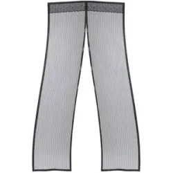 EasyMaxx Moskitonetz  03238 ¦ schwarz ¦ Kunststoff ¦ Maße (cm): B: 90 H: 210