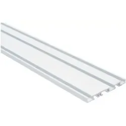 Mydeco Vorhangschiene Level 3-Lauf   ¦ weiß ¦ Aluminium ¦ Maße (cm): B: 7,7 H: