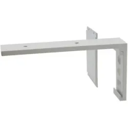 Mydeco Wandträger smart   ¦ weiß ¦ Aluminium ¦ Maße (cm): B: 2,5 H: 6,5