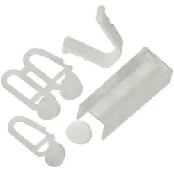Mydeco VHS Zubehörset 120-180cm   ¦ weiß ¦ Kunststoff ¦ Maße (cm): B: 10 H: 1,8