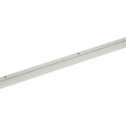 Mydeco Vorhangschiene 1-Lauf   ¦ weiß ¦ Kunststoff ¦ Maße (cm): B: 4,8 H: 1,7