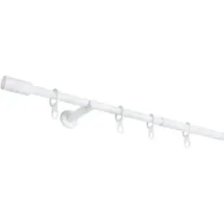 Mydeco Teleskopgarnitur rillcube   ¦ weiß ¦ Stahl ¦ Maße (cm): B: 160 H: 1,9