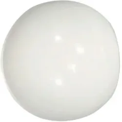 Mydeco Endstück ball   ¦ weiß ¦ Stahl ¦ Maße (cm): B: 3 H: 2,3