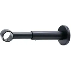 Mydeco Träger noble ausziehbar   ¦ schwarz ¦ Stahl ¦ Maße (cm): B: 16,2 H: 1,9