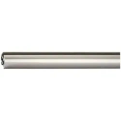 Mydeco Gardinenstange Profil   ¦ silber ¦ Stahl ¦ Maße (cm): B: 200 H: 2