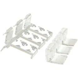 como Zubehör für Day- & Night-Rollos  Easy Fix ¦ transparent/klar ¦ Kunststoff