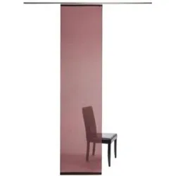 HOMING Schiebevorhang   ¦ rot ¦ Maße (cm): B: 60