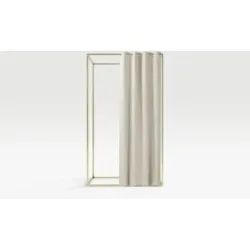 como Ösenschal  Madeleine ¦ beige ¦ Synthetik ¦ Maße (cm): B: 135 H: 245