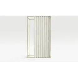 como Schlaufenschal  Stripes ¦ silber ¦ Synthetik ¦ Maße (cm): B: 140 H: 245