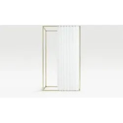 como Schlafenschal  Bestickt ¦ weiß ¦ Synthetik ¦ Maße (cm): B: 140 H: 245