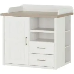 Höffner Wickelkommode  Toran ¦ weiß ¦ Maße (cm): B: 106 H: 102 T: 75.0