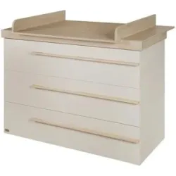 Höffner Wickelkommode  Elis ¦ beige ¦ Maße (cm): B: 121 H: 103 T: 78.0