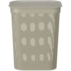 Rotho Wäschesammler  BRISEN ¦ beige ¦ Kunststoff ¦ Maße (cm): B: 43,1 H: 52,9 T:
