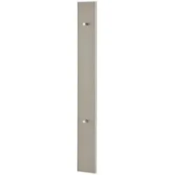 Höffner Garderobenpaneel  Duna ¦ beige ¦ Glas,Holzwerkstoff ¦ Maße (cm): B: 16 H: 140 T: