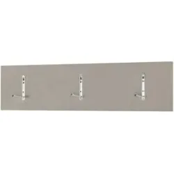 Wohnwert Garderobenleiste  Nicolo ¦ beige ¦ MDF-Platte ¦ Maße (cm): B: 100 H: 25