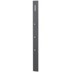 Wohnwert Garderobenpaneel  Azzura ¦ grau ¦ MDF-Platte ¦ Maße (cm): B: 14 H: 165