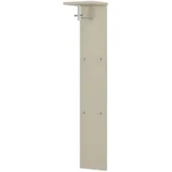 Wohnwert Garderobenpaneel  Nicolo ¦ beige ¦ MDF-Platte ¦ Maße (cm): B: 33 H: 167