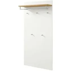 Höffner Garderobenpaneel  Skala ¦ weiß ¦ Holzwerkstoff ¦ Maße (cm): B: 80 H: 170 T: 27.0