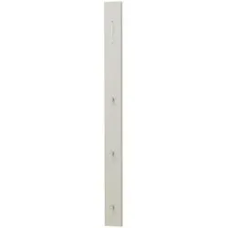 Höffner Garderobenpaneel  Stella ¦ creme ¦ MDF-Platte ¦ Maße (cm): B: 10 H: 125 T: 5.0
