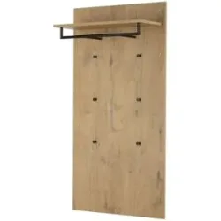 Höffner Garderobenpaneel  Paris ¦ holzfarben ¦ Holzwerkstoff ¦ Maße (cm): B: 80,6 H: