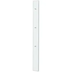 Höffner Garderobenpaneel  Xena ¦ weiß ¦ Holzwerkstoff,Glas ¦ Maße (cm): B: 16 H: 170 T: