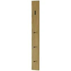 Höffner Garderobenpaneel  Daone ¦ holzfarben ¦ Holzwerkstoff ¦ Maße (cm): B: 14 H: 120