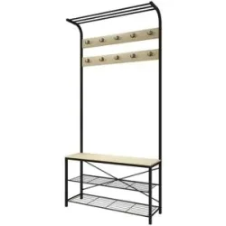 Höffner Garderobenset  Taliro ¦ mehrfarbig ¦ Maße (cm): B: 90 H: 190