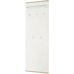 Höffner Garderobenpaneel  Longo ¦ weiß ¦ Holzwerkstoff ¦ Maße (cm): B: 60 H: 170 T: 10.0