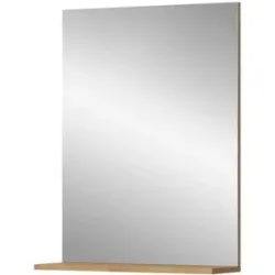 Höffner Badspiegel SCHLOONSEE  Breite 60cm  1 Ablageboden  hochwertiges Spiegelglas  in
