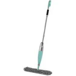 CleanMaxx Spray-Mopp   ¦ türkis/petrol ¦ Kunststoff ¦ Maße (cm): B: 9,5 H: 53