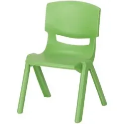 Höffner Kinderstuhl   ¦ grün ¦ Maße (cm): B: 33 H: 53 T: 36.0