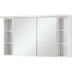 Höffner Spiegelschrank  Comer See ¦ weiß ¦ Maße (cm): B: 120 H: 66,8 T: 15.0