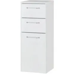 smart Midischrank  Onda ¦ weiß ¦ Maße (cm): B: 35 H: 90,5 T: 33.0