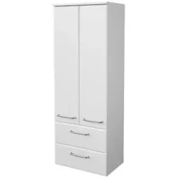 smart Midischrank Onda   ¦ weiß ¦ Maße (cm): B: 50 H: 136,1 T: 33.0
