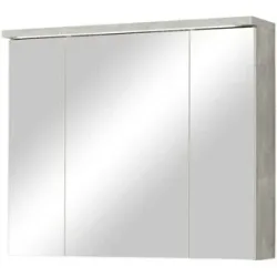 uno Spiegelschrank  Polsensee ¦ grau ¦ Maße (cm): B: 80 H: 69 T: 20.0