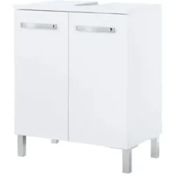 calmo2go Waschbeckenunterschrank  Wanda ¦ weiß ¦ Maße (cm): B: 50 H: 62 T: 33.0