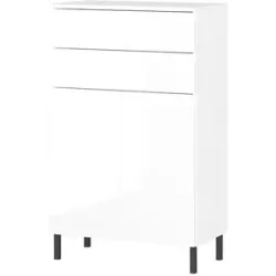 Höffner Kommode  Seddiner See ¦ weiß ¦ Maße (cm): B: 60 H: 97 T: 34.0