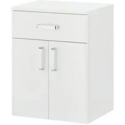 Höffner Bad-Unterschrank  Bodensee ¦ weiß ¦ Maße (cm): B: 50 H: 75 T: 39.0