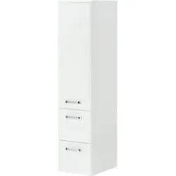 Höffner Midischrank  Bodensee ¦ weiß ¦ Maße (cm): B: 30 H: 130 T: 39.0