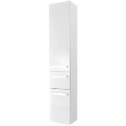 calmoquick Bad Hochschrank  Verler See ¦ weiß ¦ Maße (cm): B: 30 H: 168 T: 33.0