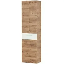 smart Hochschrank  Onda ¦ holzfarben ¦ Maße (cm): B: 50 H: 185,5 T: 33.0