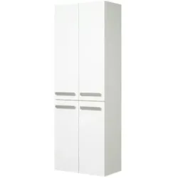 calmoquick Bad Hochschrank  Verler See ¦ weiß ¦ Maße (cm): B: 60 H: 168 T: 33.0