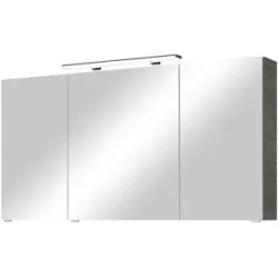 calmoquick Spiegelschrank  Veri ¦ grau ¦ Maße (cm): B: 140 H: 70,3 T: 17.0