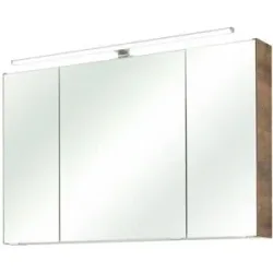 smart Spiegelschrank  Dreieckssee ¦ holzfarben ¦ Maße (cm): B: 105 H: 70 T: 16.0
