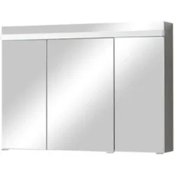 Wohnwert Spiegelschrank  Alea ¦ schwarz ¦ Maße (cm): B: 100 H: 72 T: 15.0
