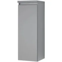 Wohnwert Highboard  Alea ¦ grau ¦ Maße (cm): B: 30 H: 85,8 T: 30.0