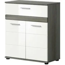 Höffner Midischrank  Blankensee ¦ weiß ¦ Maße (cm): B: 71 H: 79