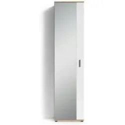 by Living Garderobenschrank  Jakob ¦ weiß ¦ Maße (cm): B: 49 H: 196
