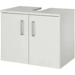 Höffner Waschbeckenunterschrank  Bodensee ¦ weiß ¦ Maße (cm): B: 60 H: 47 T: 38.0